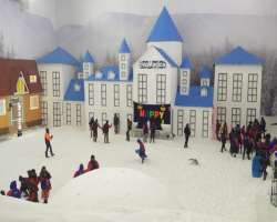 Winter lovers can enjoy short hiking trail, play areas and basketball at India’s largest snow-based theme park named Snow park inside Imagica Winter lovers can enjoy short hiking trail, play areas and basketball at India’s largest snow-based theme park named Snow park inside Imagica.