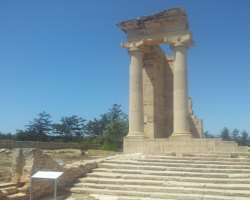 The Sanctuary of Apollo Hylates located at the distance of 1.7 kilometers from the acropolis.