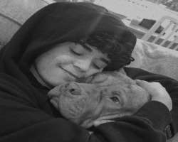 He posted photographs of his dog in his Instagram feed on her 7th birthday.