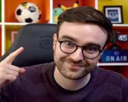 He is seen with glasses in most of his posts.