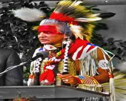 Apart from being a film and television actor he is also a tribal leader and served eight times as chairman of the Menominee Indian Reservation Apart from being a film and television actor he is also a tribal leader and served eight times as chairman of the Menominee Indian Reservation.