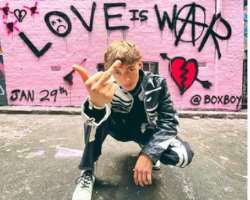 Not only he is a popular Instagram star is also interested in music. He released his album 