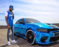 The star is a car enthusiast and often photographs himself in front of luxurious cars.