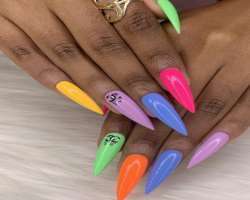 Sarah is really passionate about her nails and also loves to try new and different types of acrylic nails.