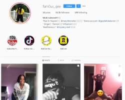 Besides being known as TikToker, she is also famous on Instagram and has more than 56,000 followers as of the third month of 2020 Besides being known as TikToker, she is also famous on Instagram and has more than 56,000 followers as of the third month of 2020.