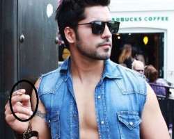 Gautam Gulati smoking