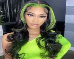 She loves doing experiment with her hair and often color them in different shades.