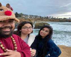 She is a travel enthusiast and visited San Diego, California in December of 2020. While she was in Hawaii in July 2020.