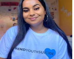 The star actively participates and gives her contribution to matters relating to society. She also took part in the #endyouthsuicide to prevent suicid