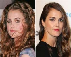 Keri Russell before surgery