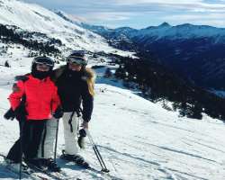 The singer enjoys adventure sports like Ski whenever she finds time from her busy schedule.