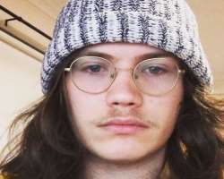 The star is seen with glasses in most of his posts.