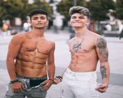 He has immense love for his brother and his brother and he wants to build the same body structure as like his big brother.