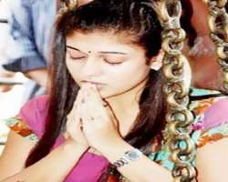 The actress converted herself into a Hindu after a purification ceremony at the Arya Samaj Temple in Chennai in 2011.  A certificate of conversion was