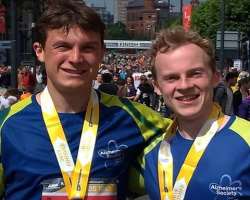 He raised about one thousand pounds for Alzheimer's Society & other causes by participated in the Leeds 10k race He raised about one thousand pounds for Alzheimer's Society & other causes by participated in the Leeds 10k race.