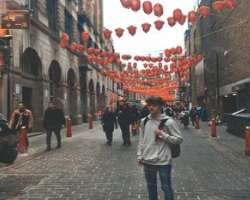 He was in ChinaTown, London in February 2019 while visited Acropolis of Athens in early 2020.
