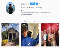 He also has lots of admirers and followers across He also has lots of admirers and followers across social media platforms, as of 2020, he has 67,000 and 45,000 followers on Instagram and Twitter resp