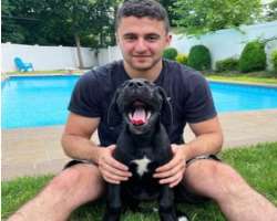 He also has a furry friend in his home who often appears in his Instagram posts He also has a furry friend in his home who often appears in his Instagram posts.