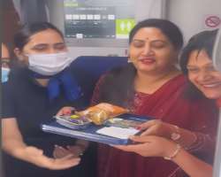She felt blessed when she was honoured as a Telugu actress at an Indigo flight.