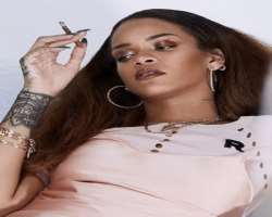 rihanna smoking shirt