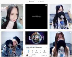 The channel is owned by a Korean artist who also holds a charge of an Instagram account where she uploads her pictures and activities videos.