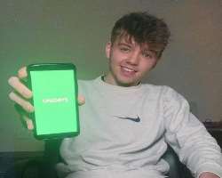 Luke promotes several things including the app Unidays through different social media platforms.