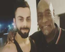 Sir Vivian Richards said that the game of Virat Kohli reminds him of himself.