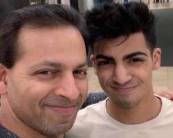 He once surprised his dad by arriving suddenly at his house in Florida from Los Angeles.