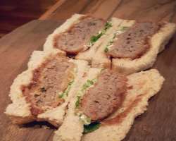 TerryTV eating non vegetarian food