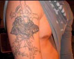 Like all other rappers, Webbie is also a tattoo freak and has many tattoos on his arms.