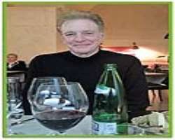 William Atherton consuming alcohol