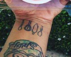 He is a tattoo lover and has tattoos on his left wrist.