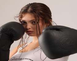 She is also interested in boxing.