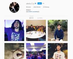 Aside from being a successful YouTuber, he is a popular social media star. As of 2020 his Instagram account amassed with 2.6 million followers.