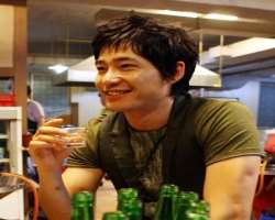 Kang Ji-hwan consuming alcohol Kang Ji-hwan consuming alcohol