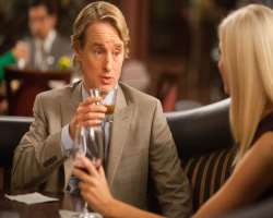 Owen Wilson consuming alcohol