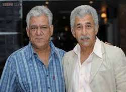 Om Puri and Naseerudin Shah were friends and classmates. Both of them trained at the National school of drama Om Puri and Naseerudin Shah were friends and classmates. Both of them trained at the National school of drama.